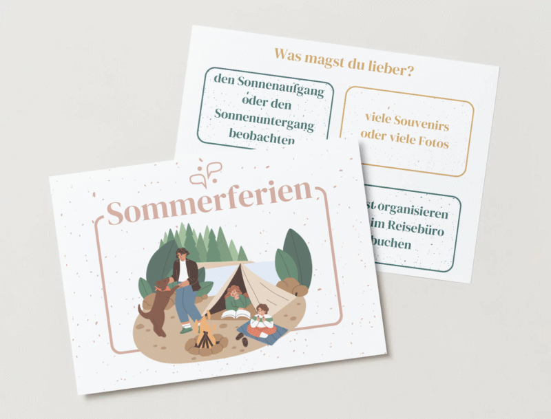 Sommerferien - produt wakacyjny niemiecki do nauczania niemieckiego